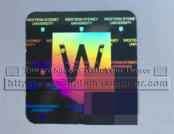 Western Sydney University hologram, 