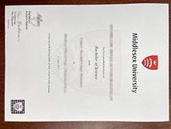 Fake Middlesex University Diploma Fo