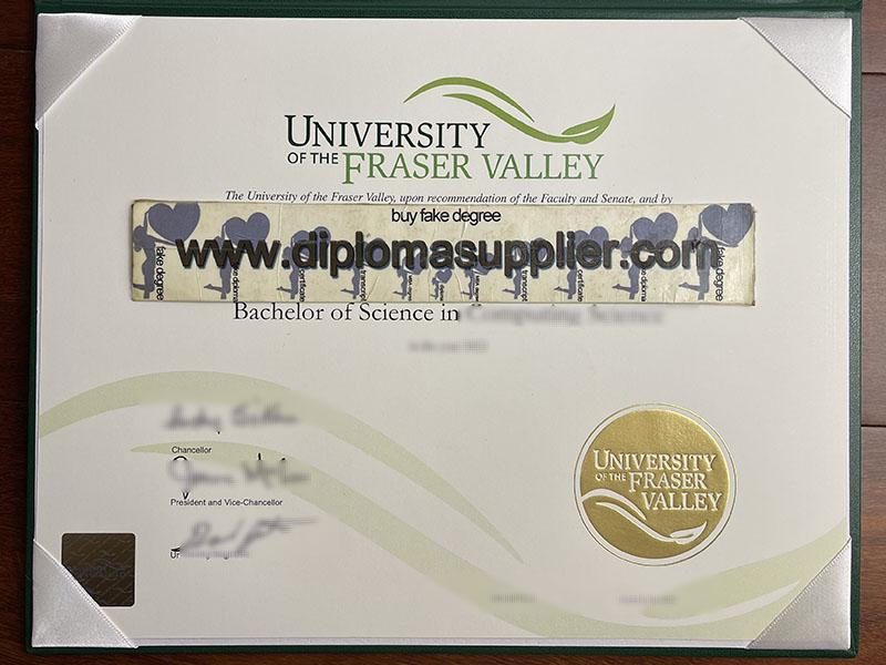 University of the Fraser Valley Fake