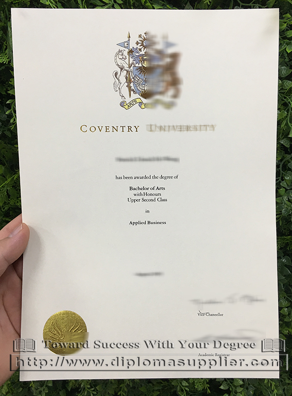 Coventry University degree, Coventry University diploma
