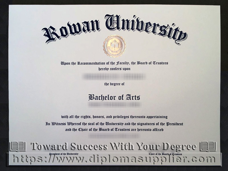 Rowan University degree, Rowan University diploma, Rowan University PhD degree