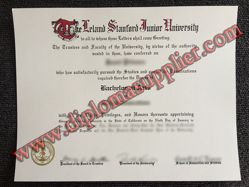 fake Stanford University diploma, fake Stanford University degree, fake certificate