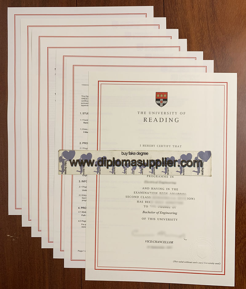 fake University of Reading diploma, University of Reading fake degree, buy fake certificate