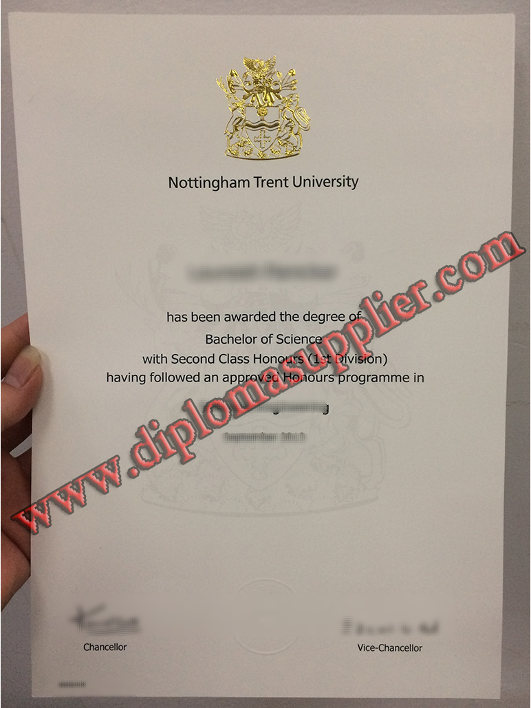 fake Nottingham Trent University diploma, Nottingham Trent University fake degree