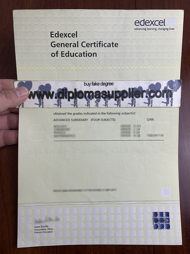fake Edexcel GCE diploma, Edexcel GCE fake certificate, fake diploma, fake degree
