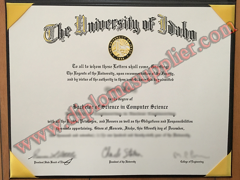 fake University of Idaho diploma, University of Idaho fake degree, University of Idaho fake certificate