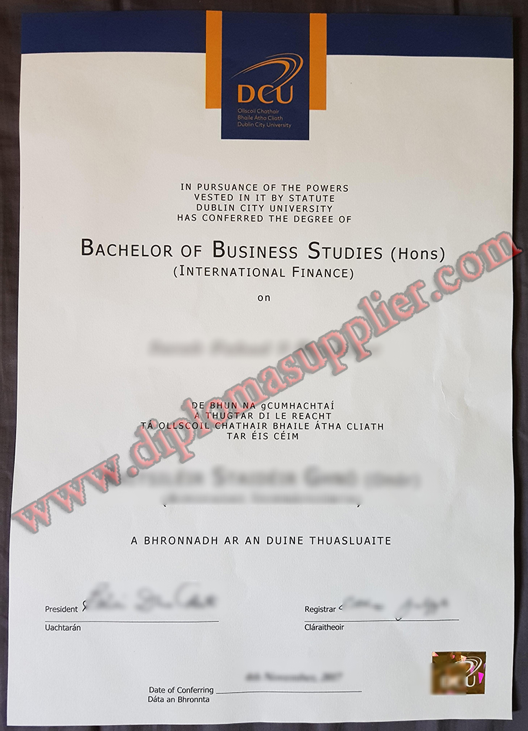 Do You Need A Dublin City University Fake Diploma Cert?