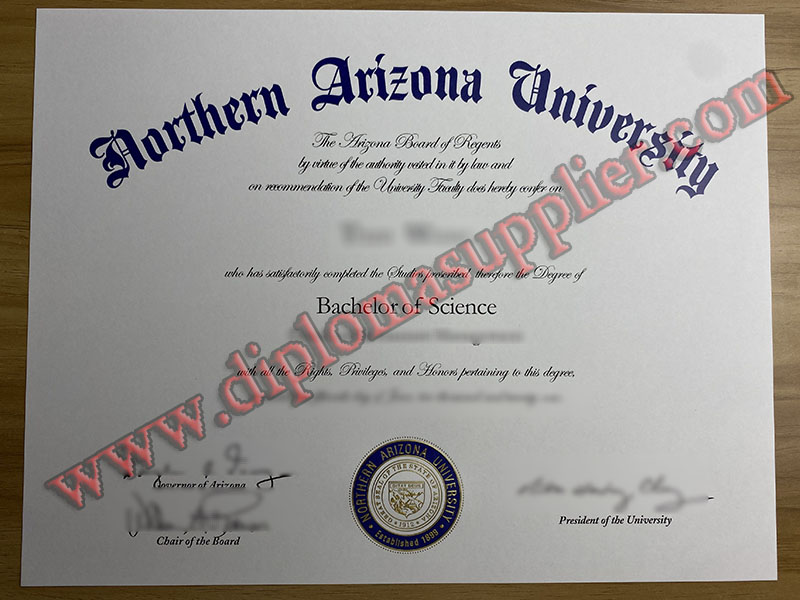 How Long to Buy Northern Arizona University Fake Degree Certificate