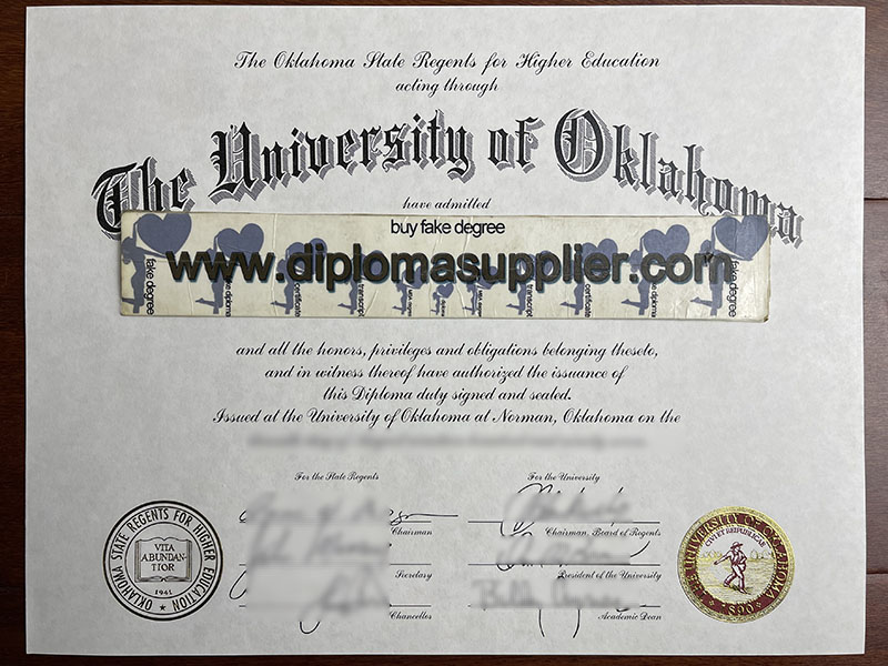 University of Oklahoma fake diploma, University of Oklahoma fake degree, University of Oklahoma fake certificate