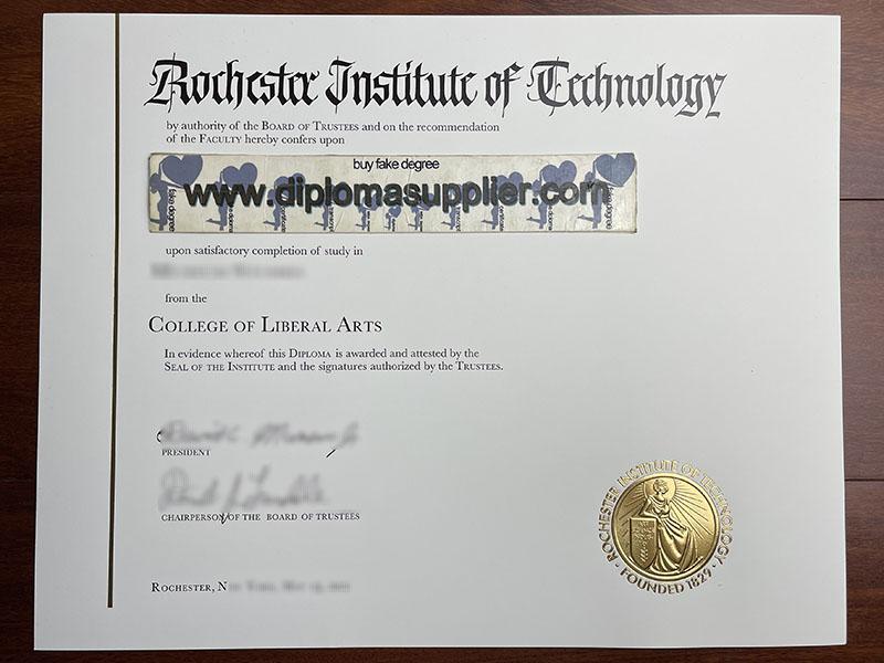 Where Can I to Buy Rochester Institute of Technology Fake Degree Certificate?