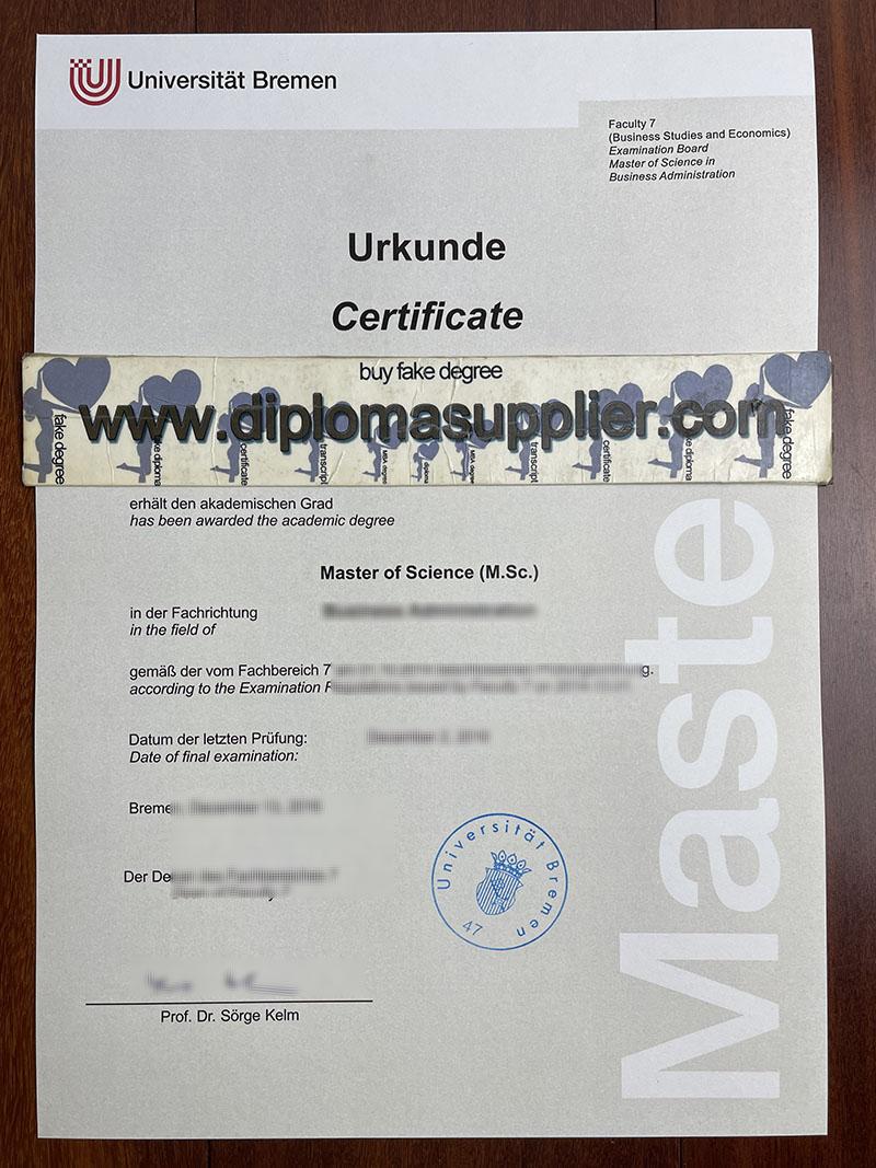 Universität Bremen fake diploma, Universität Bremen fake degree, fake Universität Bremen certificate
