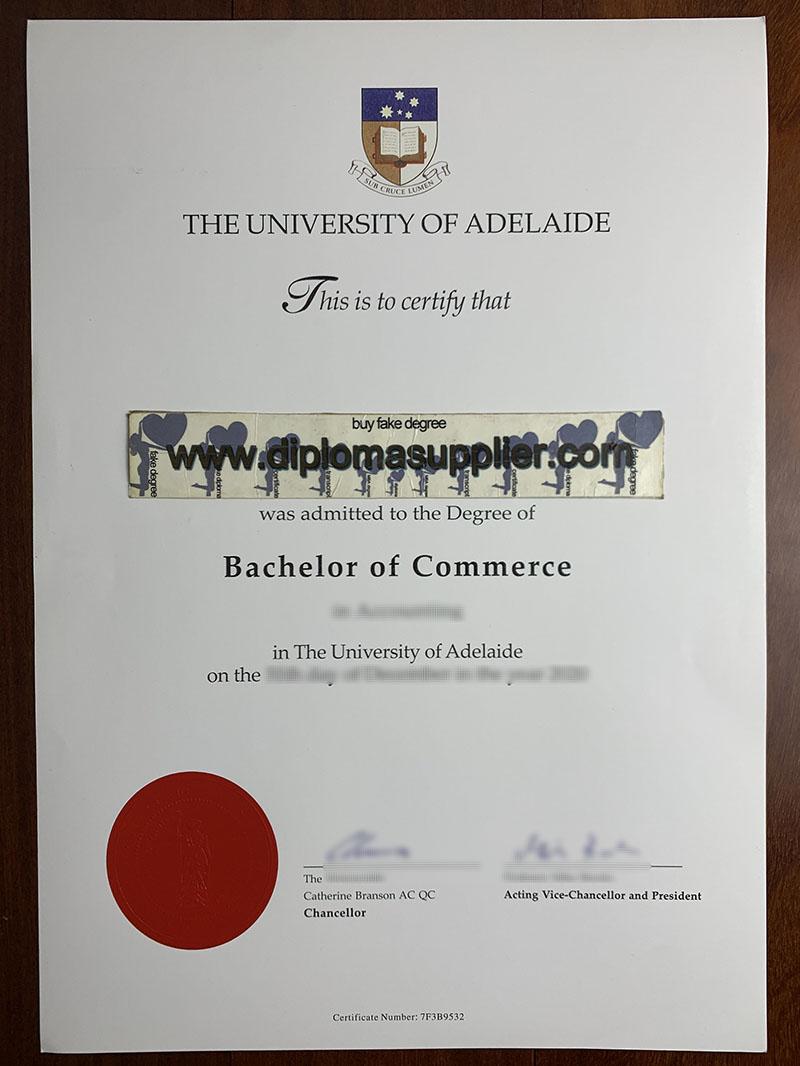 University of Adelaide diploma, University of Adelaide fake degree, University of Adelaide fake certificate
