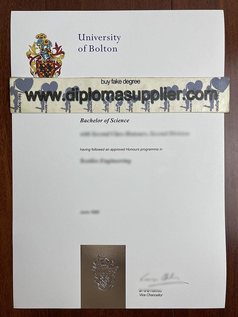 University of Bolton diploma, University of Bolton fake degree, University of Bolton fake certificate