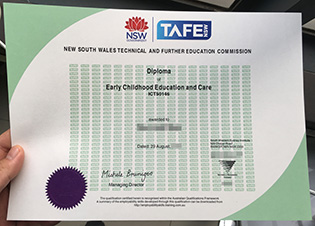 New South Wales TAFE diploma certifi