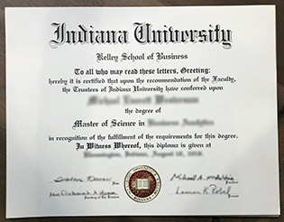 Indiana University Bloomington Fake 