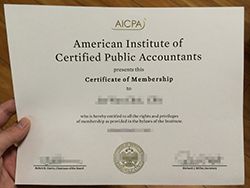 Where to Buy Fake AICPA Certificate,