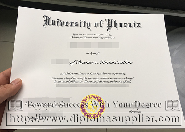 University of Phoenix fake degree, where to buy it?