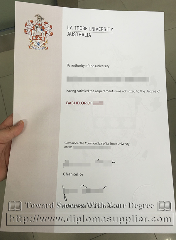 Would like to buy a fake diploma from La Trobe University