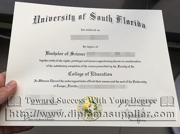 USF fake degree, University of south Florida diploma