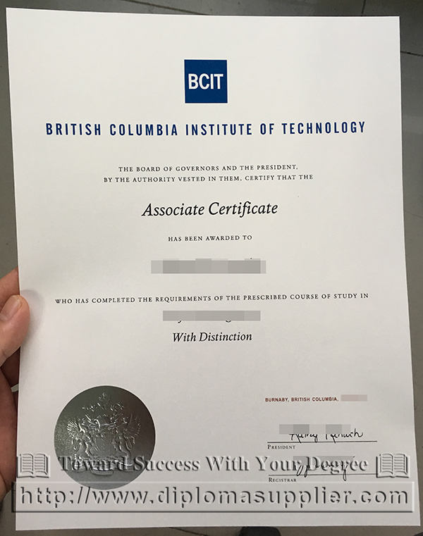 I want to buy fake BCIT diploma certificate