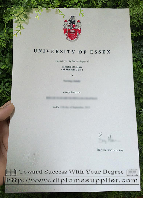 University of Essex fake diploma, how to buy it