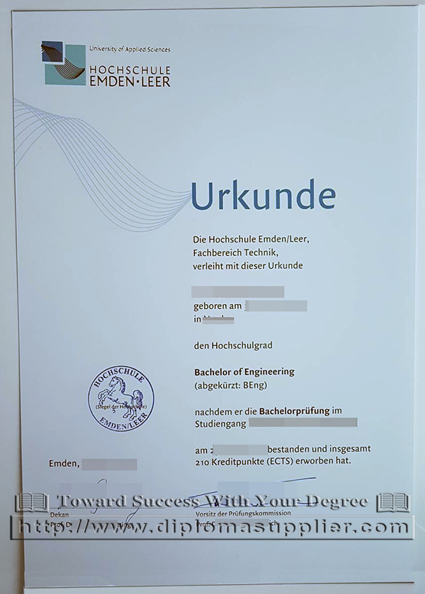 buy Hochschule Emden/Leer University of Applied Sciences fake diploma