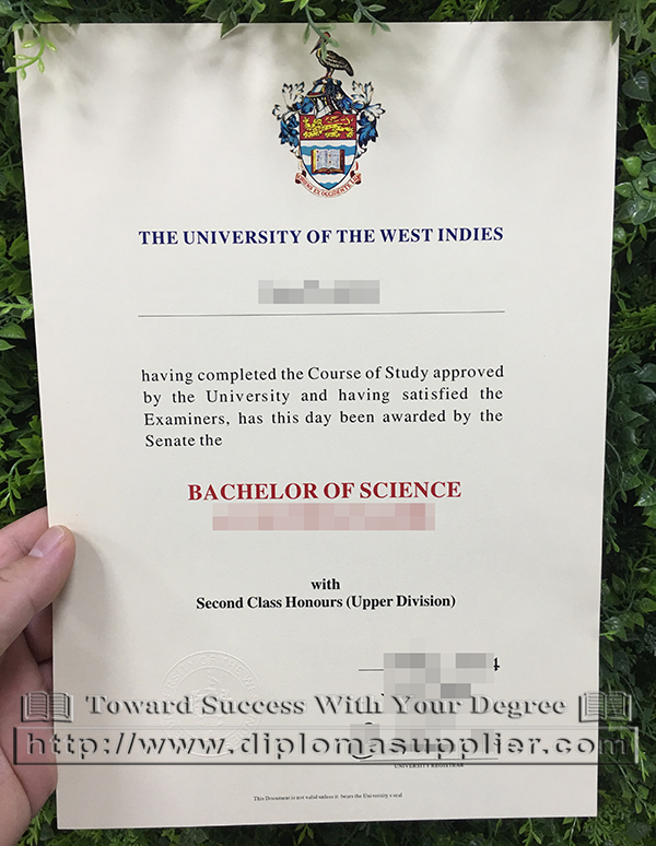 how to buy The University of the West Indies fake diploma