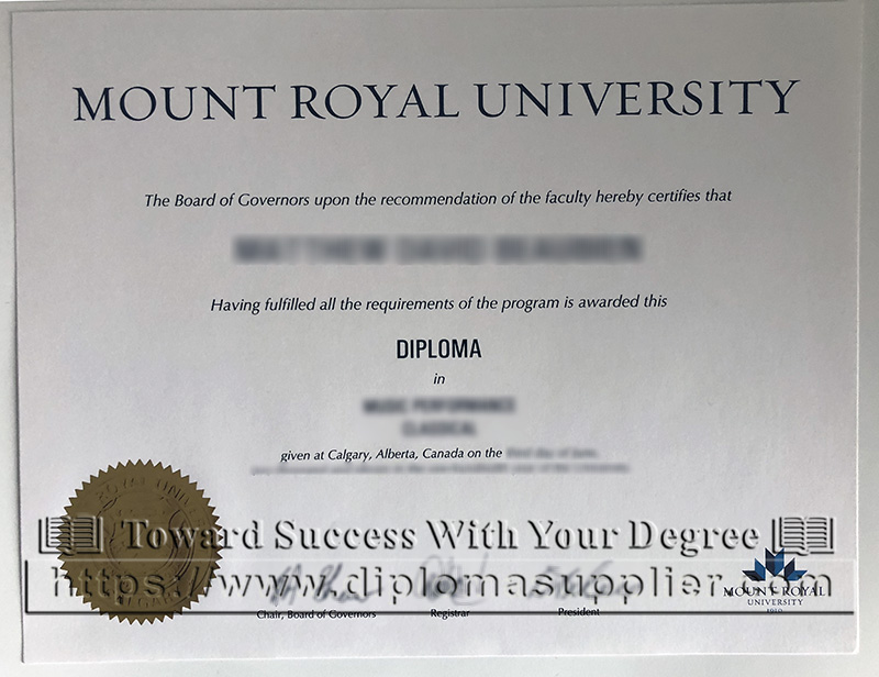 The Best Site Ordering Mount Royal University Degree