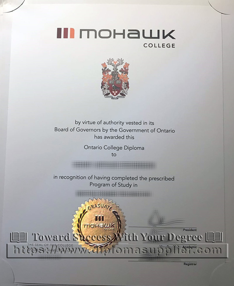 Buy Mohawk College Fake Diploma in Ontario