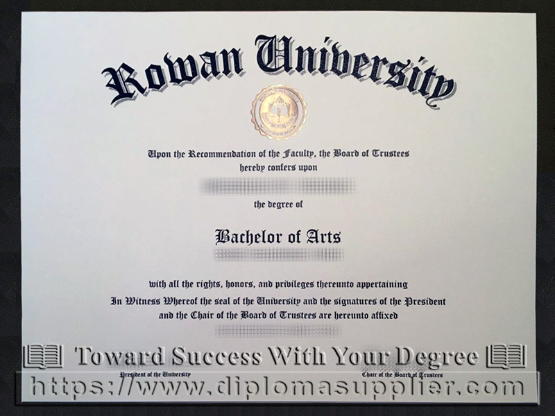 How To Purchase Rowan University Fake Degree?