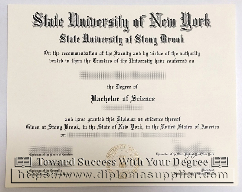 Buy Stony Brook University Fake Diploma Online
