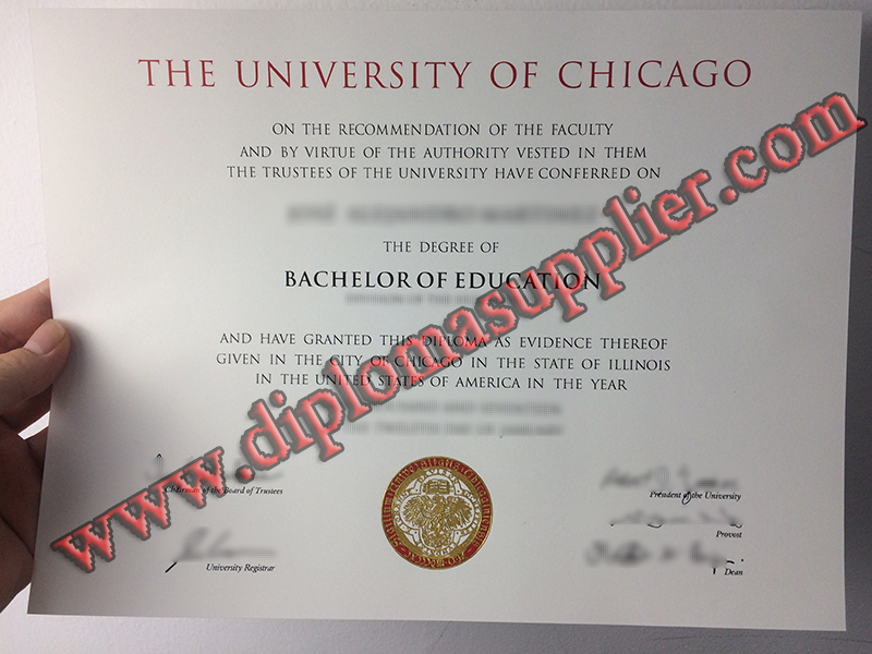 Would Like to Buy a Fake University of Chicago Degree Certificate