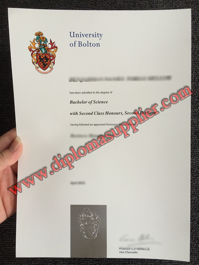 University of Bolton fake diploma, fake University of Bolton degree, buy fake certificate