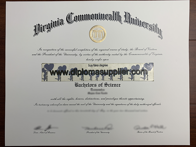 How Do You Obtain A Fake Virginia Commonwealth University Diploma From USA?
