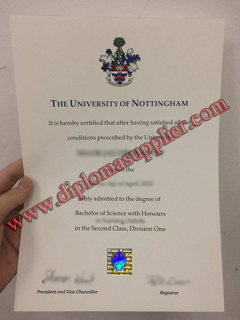 Can I Get the University of Nottingham Fake Diploma in UK?
