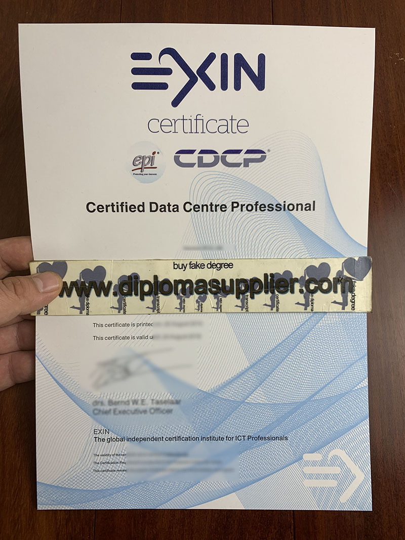 How Fast to Get A Fake EXIN Certificate?