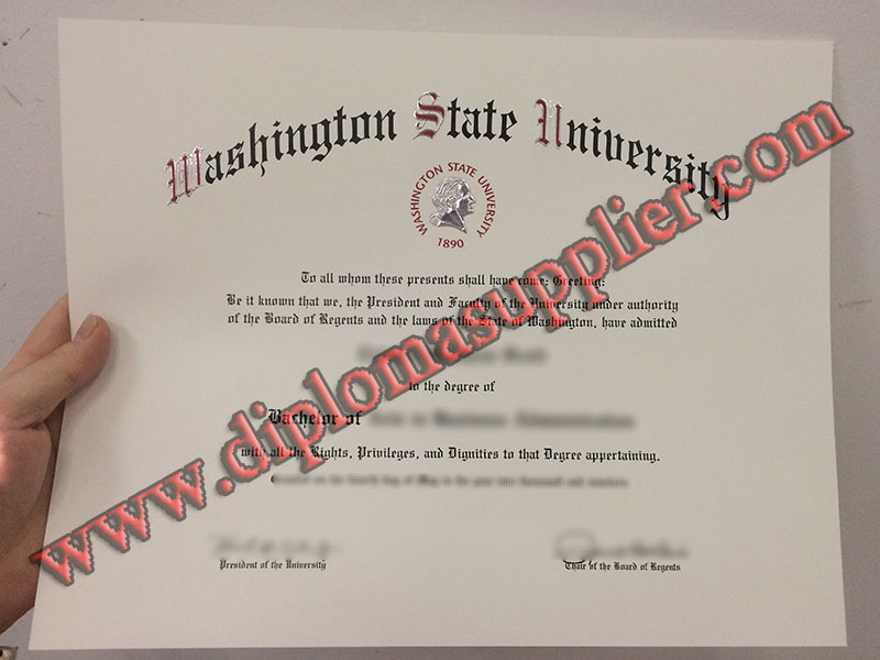 Where to Buy Fake Washington State University Diploma