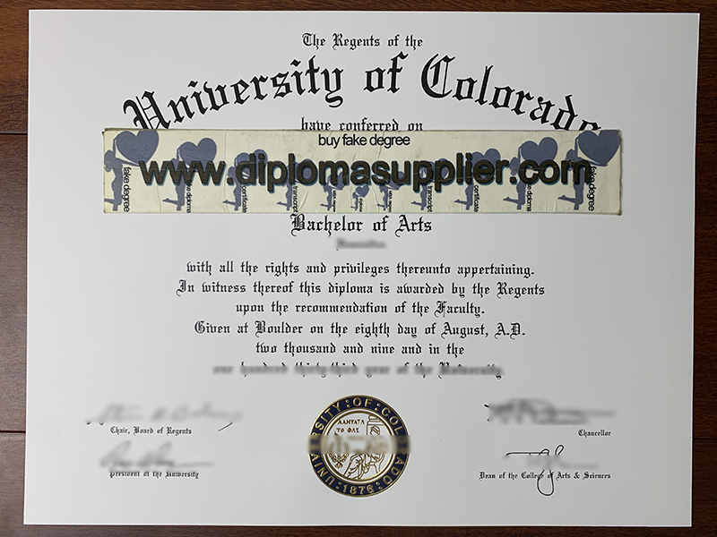 Which website can buy fake University of Colorado diploma quickly