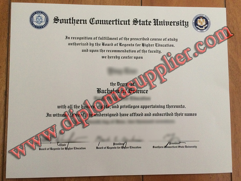 Southern Connecticut State University Fake Diploma in 3 Easy Steps