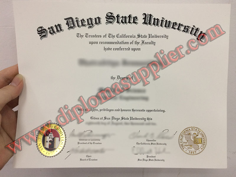 How to Buy San Diego State University Fake Diploma Certificate?