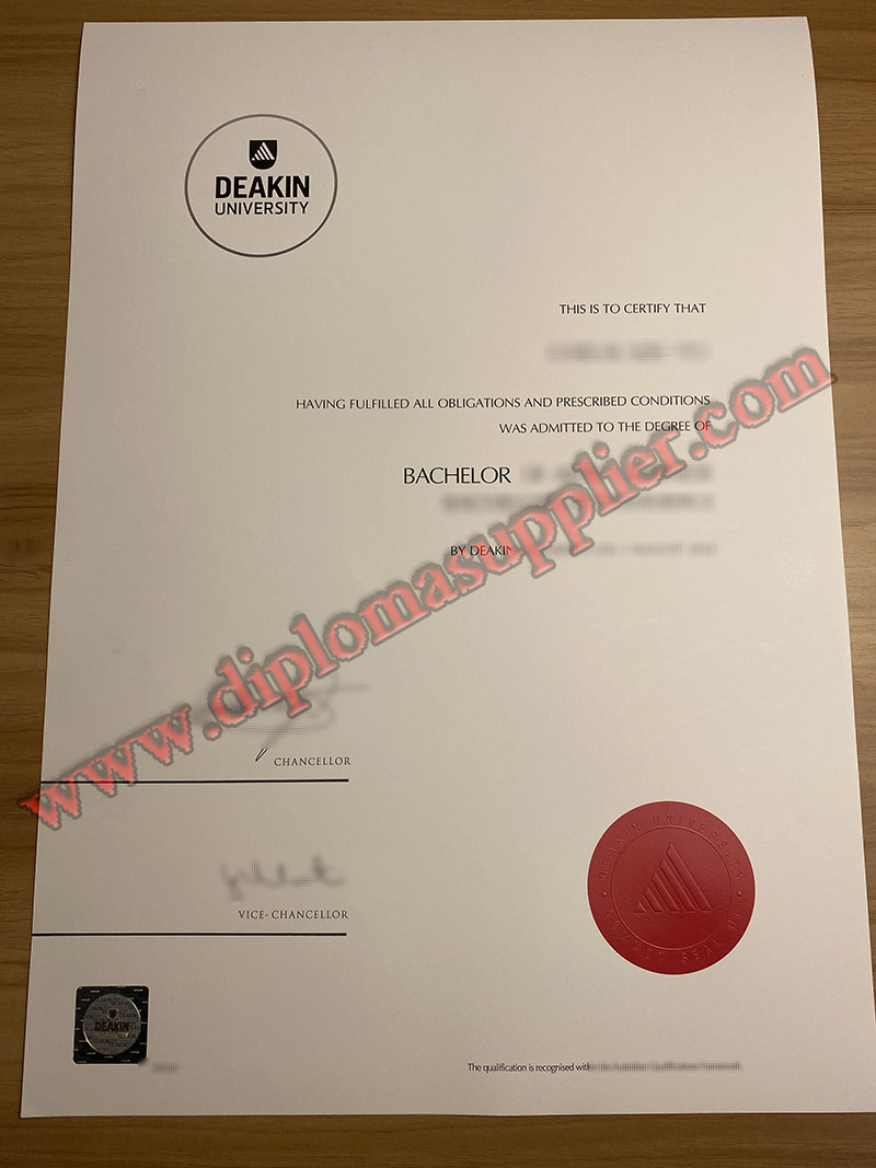 How Safety To Buy Deakin University Fake Diploma Certificate