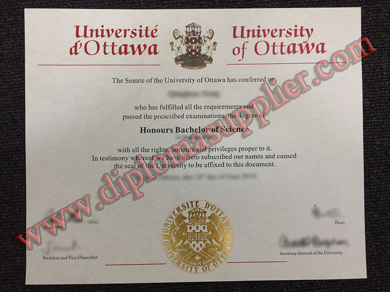 Buy University of Ottawa Fake Degree, How to Buy Fake Diploma?