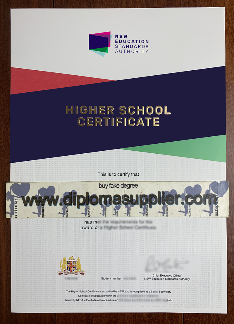 Buy NSW Education Standards Authority (NESA) Fake Diploma, Fake Degree