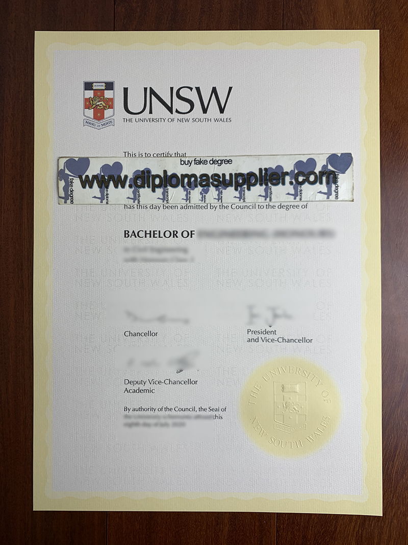 How to Buy Fake University of New South Wales (UNSW) Diploma