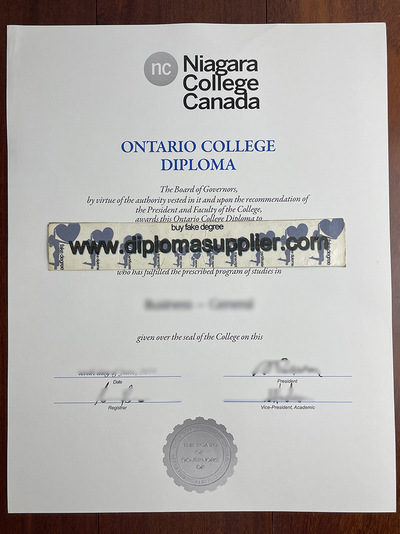 How to Get a Niagara College Fake Diploma Certificate?