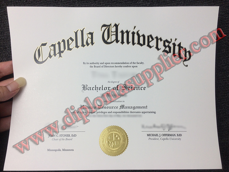 How to Buy Capella University Fake Degree Certificate?