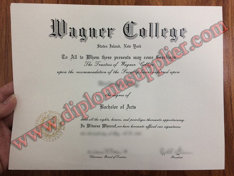 How to Get a Wagner College Fake Degree Certificate?