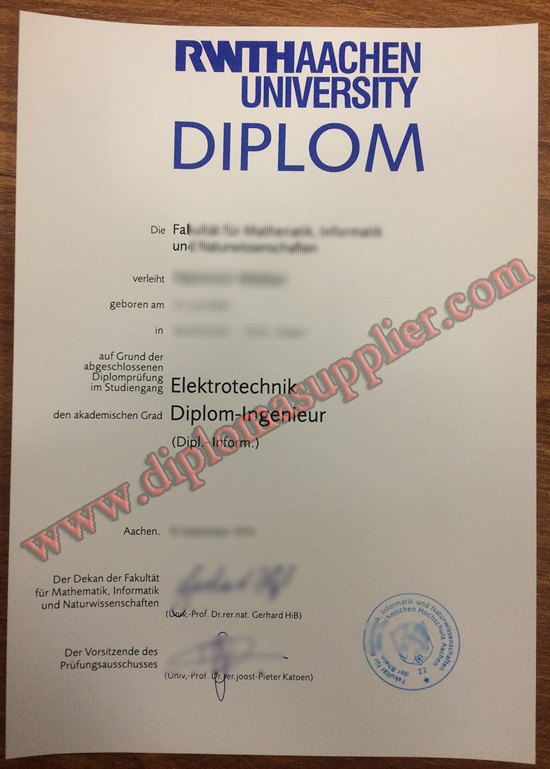 the Key to Success: Buy RWTH Aachen University Fake Diploma Online