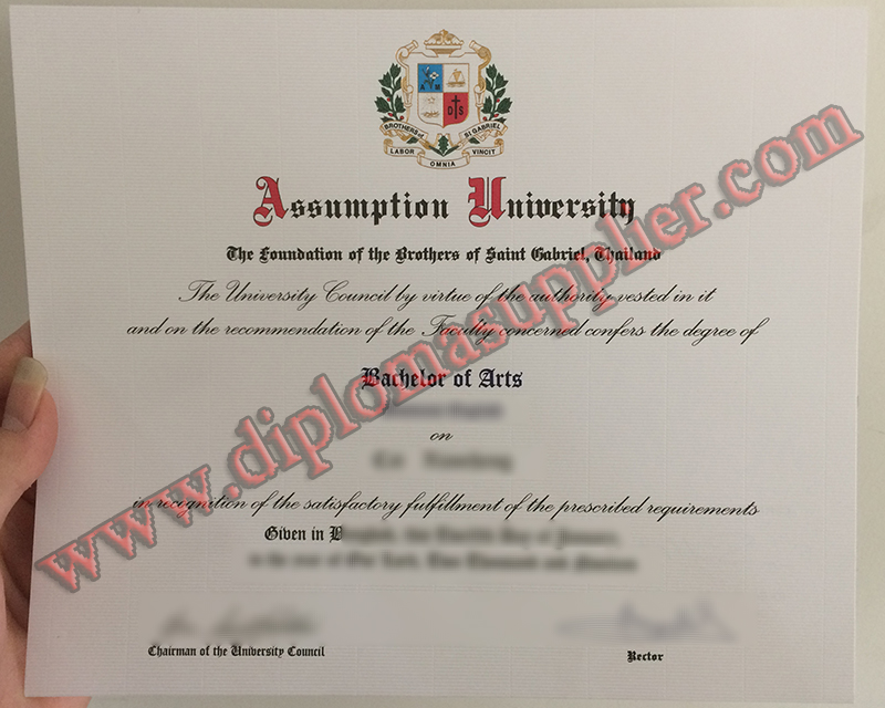 Where to Buy Fake Diplomas From Assumption University in Thailand