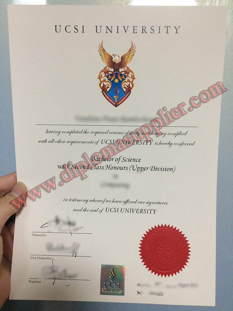 UCSI University Fake Diploma For Sale, Buy Malaysia Fake Degree